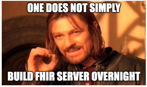 Building a secure FHIR Server